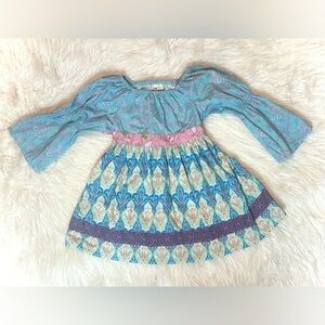 Matilda Jane Blue and White Floral Dress